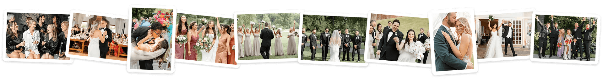 Wedding photo collage